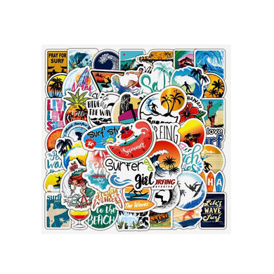 Surf Stickers Set of 5