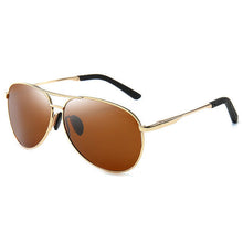 Load image into Gallery viewer, Aviation Metal Frame Polarized Sunglasses Men