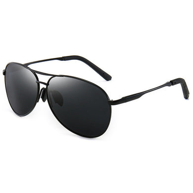 Aviation Metal Frame Polarized Sunglasses Men