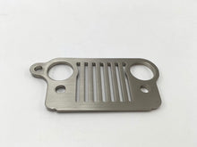 Load image into Gallery viewer, Custom Silver Jeep Keychain