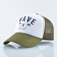 Load image into Gallery viewer, Wave Snapback Hat